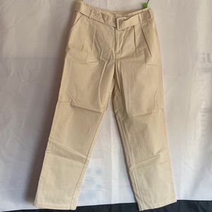 Who What Wear Ivory/Cream Pants With Belt.